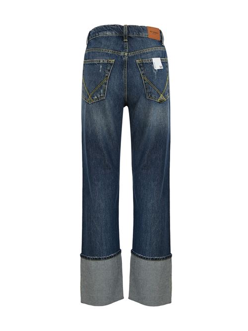 Jeans Classic Caroline con risvolti Roy Roger's | RND90066D5932775C0999